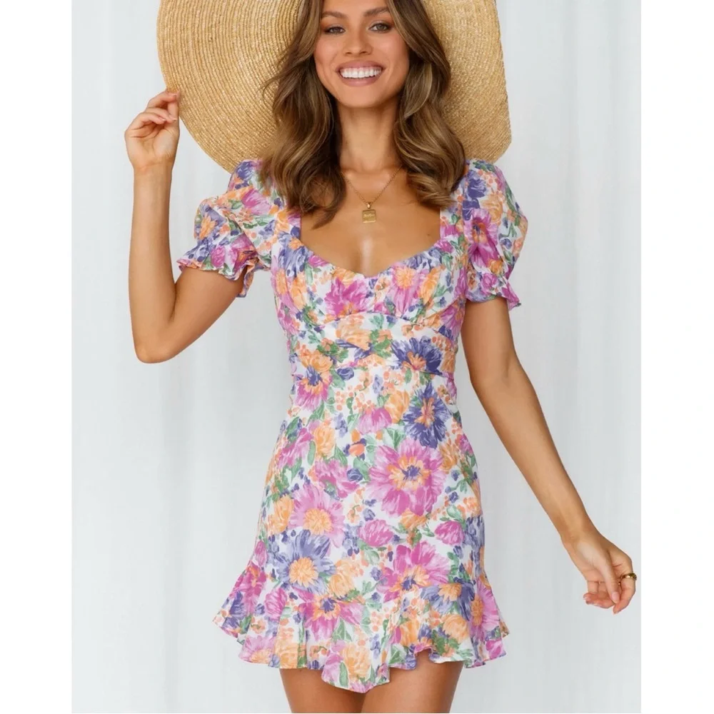 NWT Hello Molly Katie Dress in Purple - Picture 16 of 16